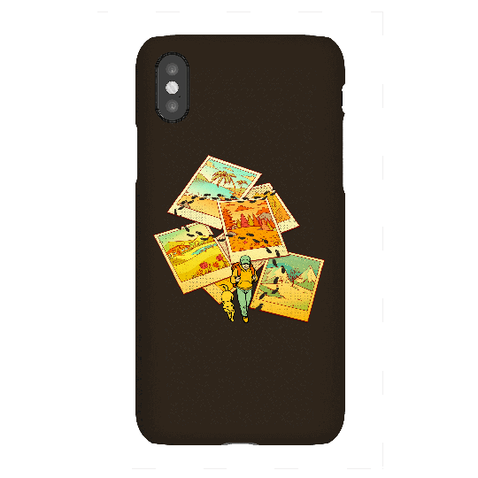 Wanderlust Polaroid Phone Case for iPhone and Android - iPhone 5/5s - Snap Case - Matte