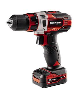 Einhell Expert 12V Drill Driver With 2X 2.0Ah Batteries