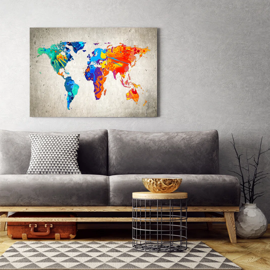 Canvas Print, Gray Abstractions