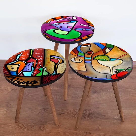 Angeline 3 Piece Nest of Tables