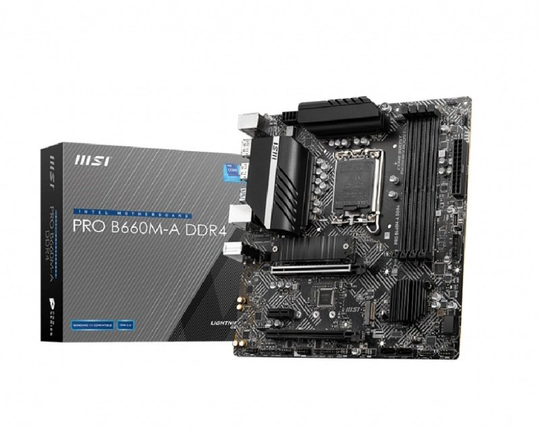 MSI PRO B660M-A DDR4 mATX Motherboard