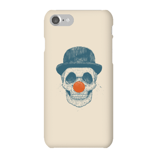 Balazs Solti Red Nosed Skull Phone Case for iPhone and Android - iPhone 7 - Snap Case - Gloss