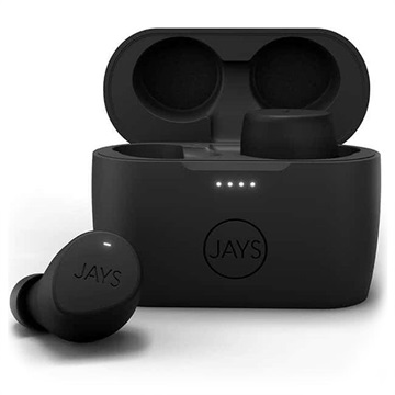 Jays m-Seven TWS Bluetooth Headphones - IPX5 (Open Box - Excellent) - Black