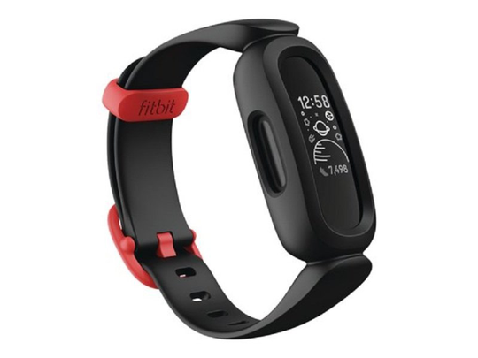 Fitbit Ace 3 Kids Activity Tracker - Black / Red
