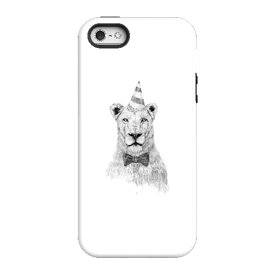 Balazs Solti Party Lion Phone Case for iPhone and Android - iPhone 5/5s - Tough Case - Matte