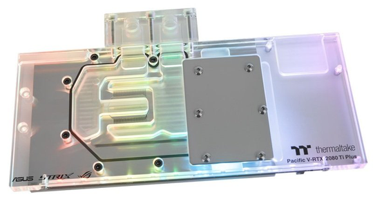 Thermaltake Pacific V-RTX 2080 Ti Plus ASUS Strix RGB Waterblock