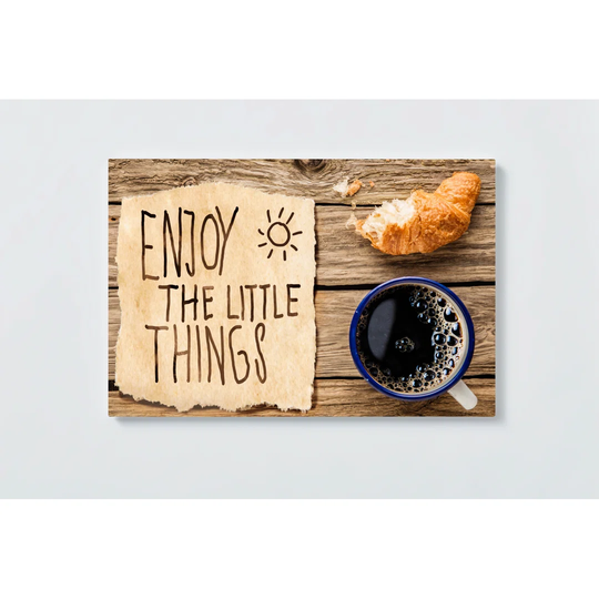 Coffee Motif Magnetic Wall Mounted Cork Board