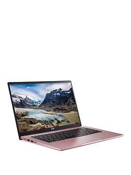 Acer Swift 1 Laptop - 14In Fhd Ips, Intel Pentium Silver, 4Gb Ram, 256Gb Ssd - Pink - Laptop Only