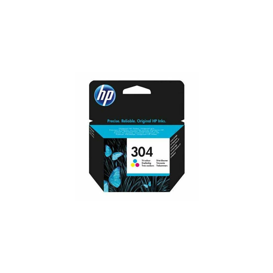 (1 x HP304 Tri colour) HP 304 Black/Colour Ink Cartridges For DeskJet HP 2632, 2620 2622 2630 2632 2633 2634, 3720 3730 3732 3733 3735 3750 3760 3762