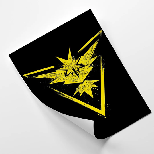 Poster, Yellow Instinct
