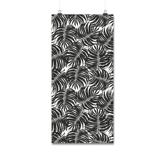 Walllpaper Roll 360X250cm Mural Decoration Wallpaper Material With Print Kitchen Livingroom Bedroom - Palms Leaves
