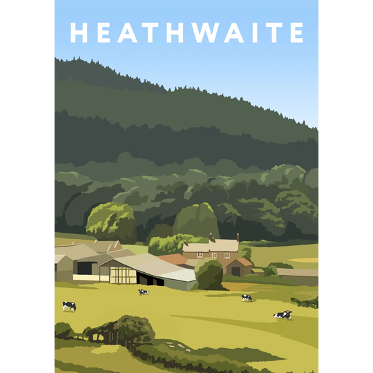 Heathwaite by Richard O'Neil - Graphic Art Print on Paper