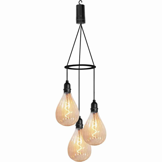 Luxform Galaxy 3 Drop Pendant Led Light White 92731