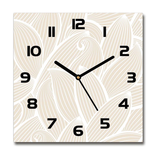 Hershi LeavesSilent Wall Clock