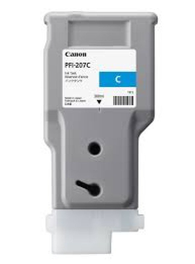 Canon PFI- 207C Cyan Ink Tank 300ml