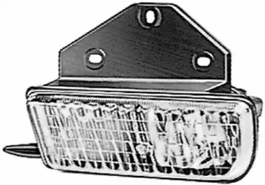 Fog Light headlight H3 1NL006250-061 by Hella Right
