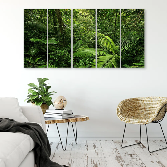 Green Forest Leaves