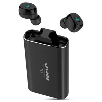 Awei T85 TWS In-Ear Bluetooth Headphones - Black