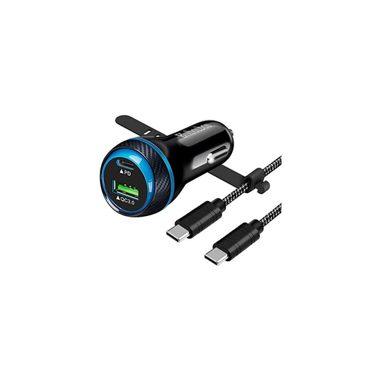 BiNboubou USB C Car Charger Adapter-45W Super Fast Car Charger PD PPS&QC3.0 Car Phone Charger Compatible for Samsung Galaxy S21/ S20/Ultra/Plus/N