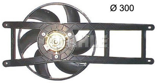 Air Conditioning fan 8EW351150-214 by BEHR