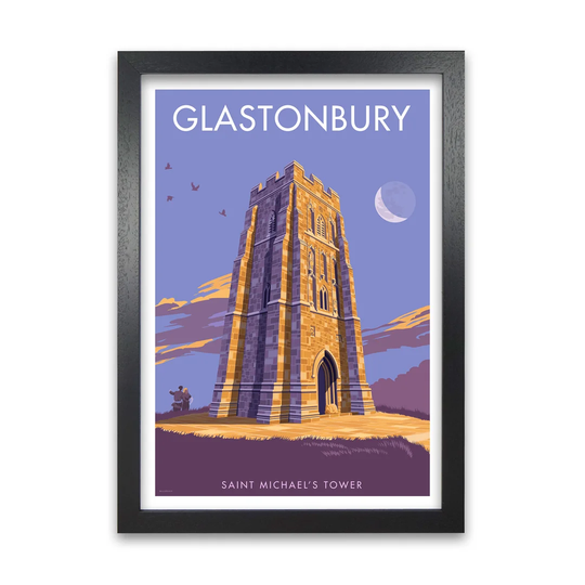 Glastonbury by Stephen Millership - Graphic Art Print on Paper