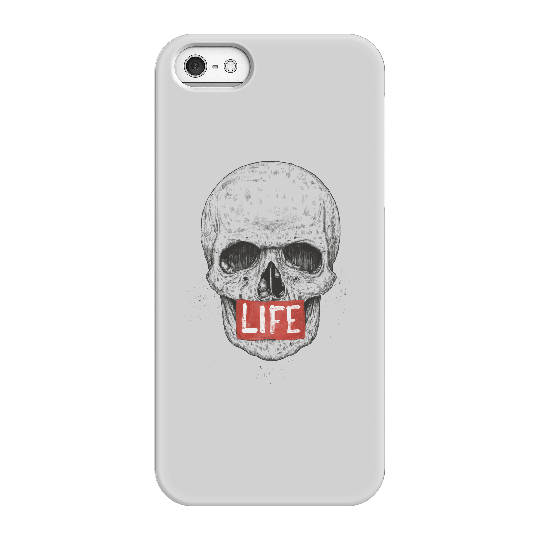 Balazs Solti Life Skull Phone Case for iPhone and Android - iPhone 5/5s - Snap Case - Matte