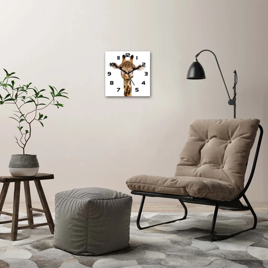 Giraffe Silent Wall Clock