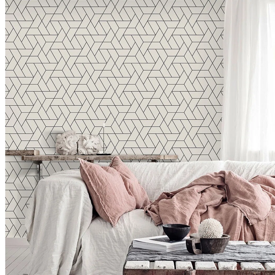 Airon Geometric Minimalistic Wallpaper