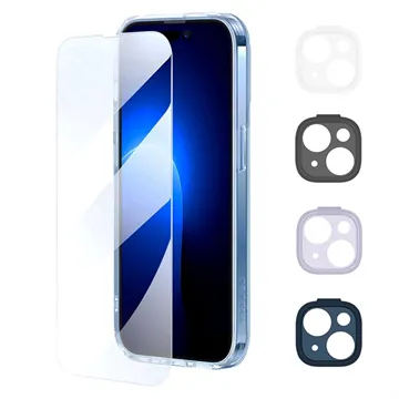 Baseus Illusion iPhone 14 Protective Set - Transparent
