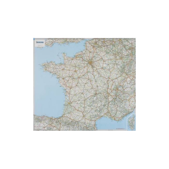France Michelin rolled amp tubed wall map Encapsulated Wall Map