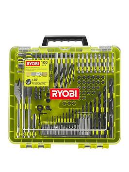 Ryobi Rakdd100 100-Piece Drill Bit + Driving Kit