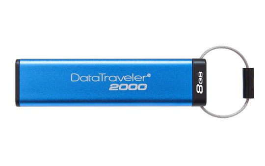 Kingston DataTraveler DT2000 Encrypted 8GB USB Drive