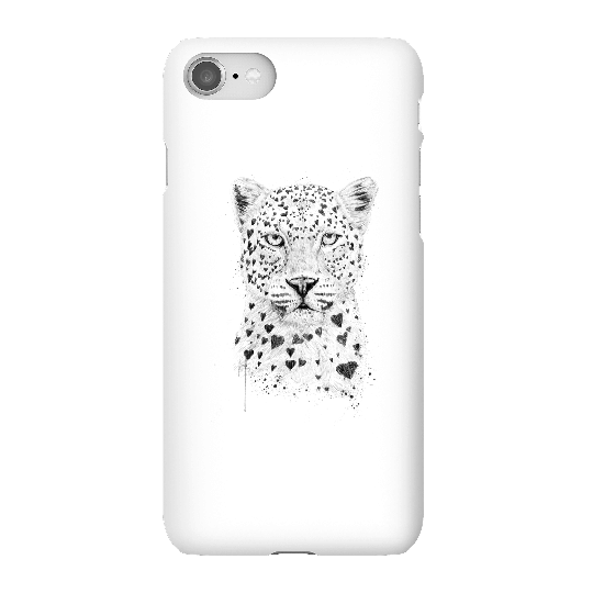 Balazs Solti Love Hearts Phone Case for iPhone and Android - iPhone 8 - Snap Case - Gloss