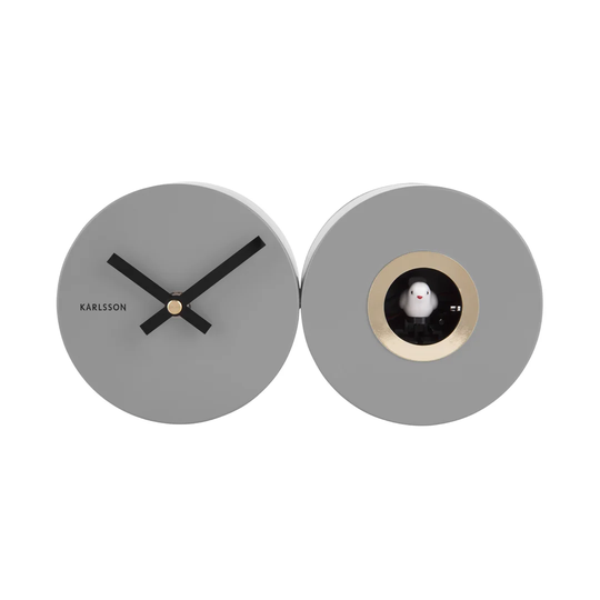 Duo Silent Wall Clock