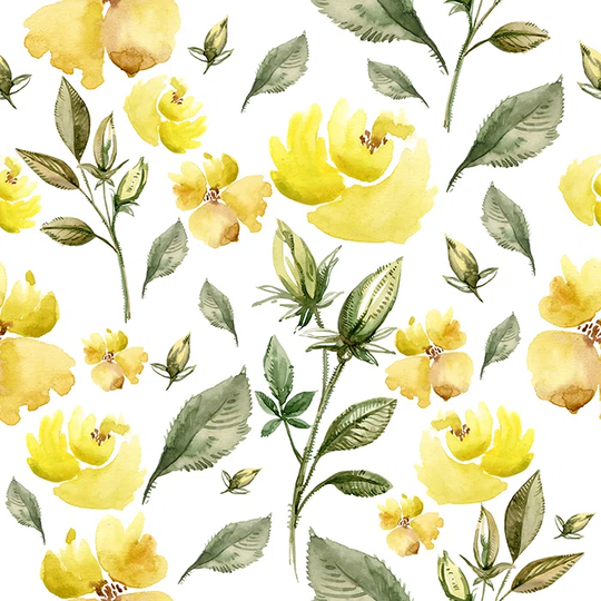 Walllpaper Roll 312X219cm Mural Decoration Kitchen Livingroom Bedroom Wallpaper Material With Print - Flowers Delicate Flowers