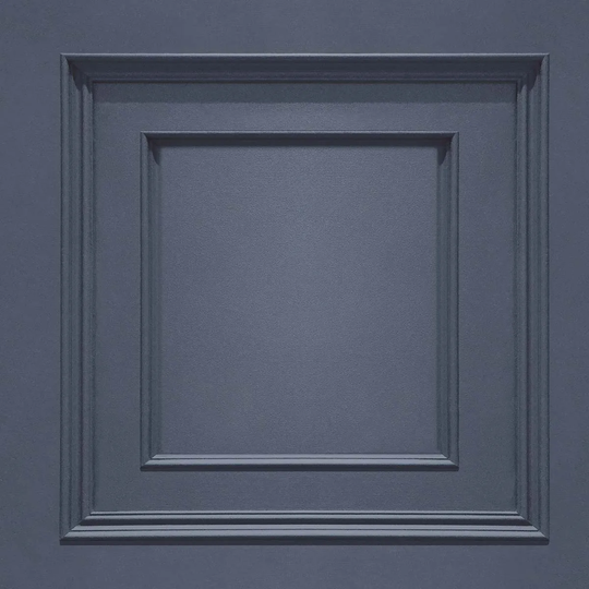 Belgravia Decor Amara Panel Dark Blue Wallpaper