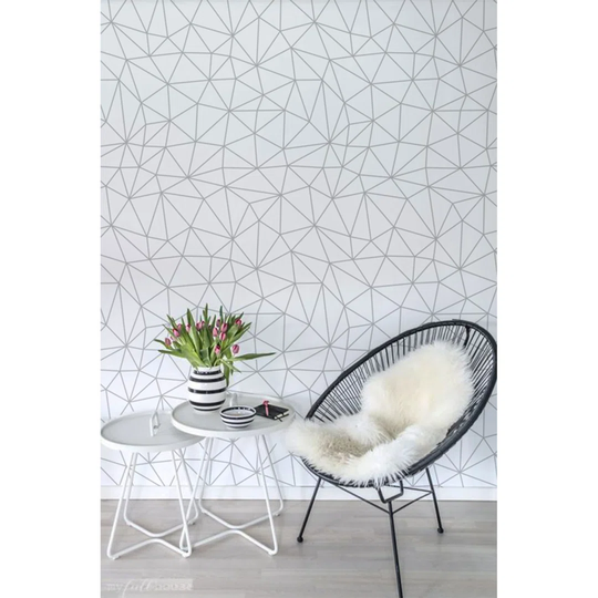 Ahmonie Scandinavian Geometric Wallpaper