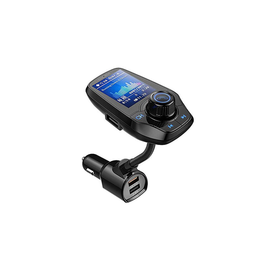 Guanda Bluetooth FM Transmitter for Car, Bluetooth Car Adapter, 4-in-1