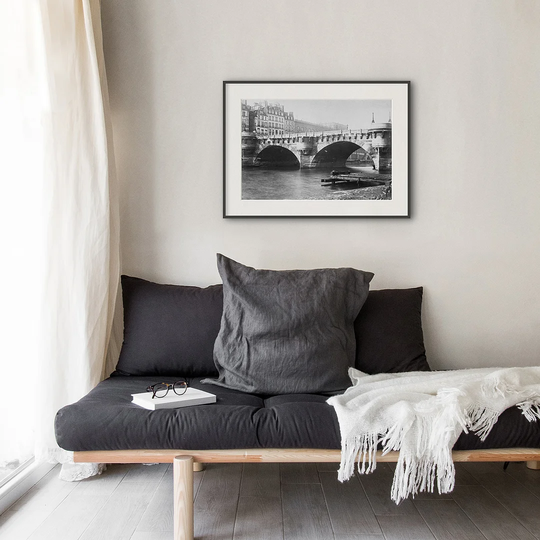 Paris - Le Pont Neuf 2 - Picture Frame Photograph Print on Paper