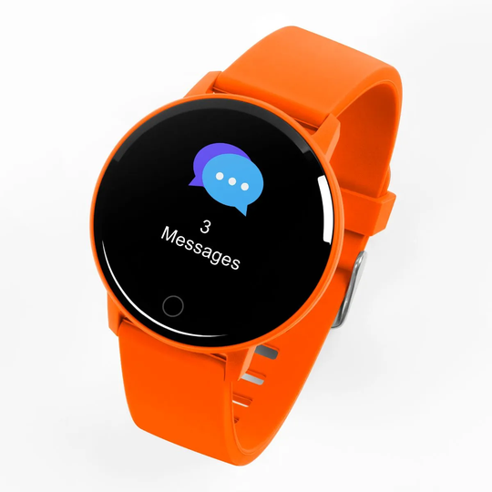 Reflex Active Series 9 Smart Watch With Colour Touch Screen And Up To 7 Day Battery Life Orange