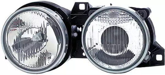 Headlight Super-De 1DL005930-371 by Hella Left