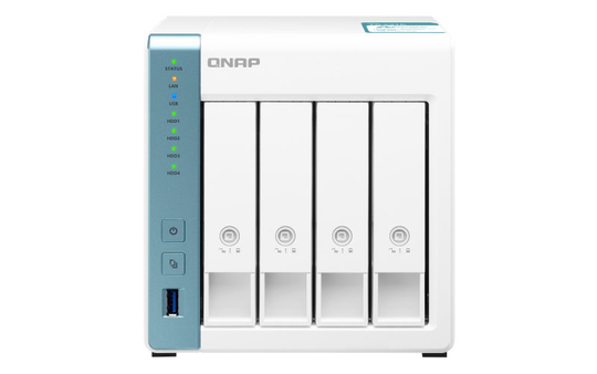 QNAP TS-431K - NAS/Storage Server - 4 Bay Alpine AL-214 Ethernet LAN Tower