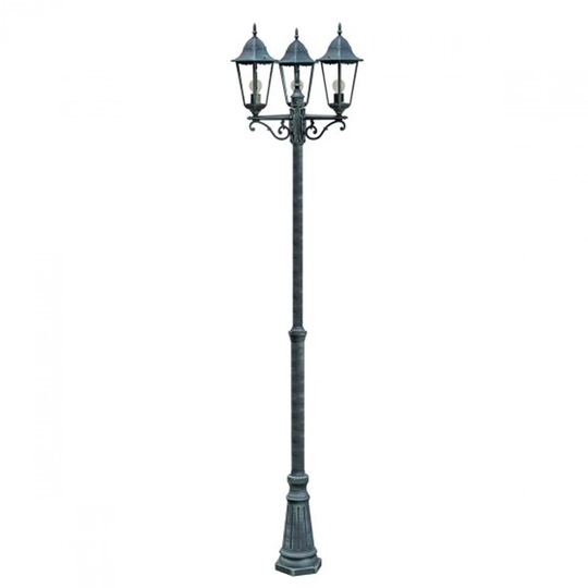 Bellavia Black/Green Antique 220Cm H Hardwired Lamp Post
