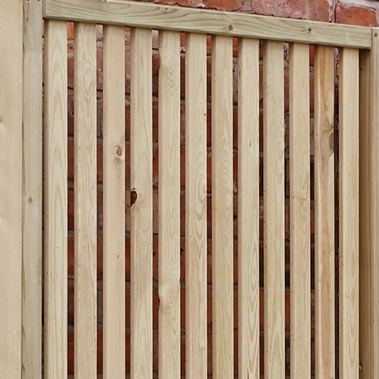 Rowlinson Garden Creations Vertical Slat Screens Pack of 4