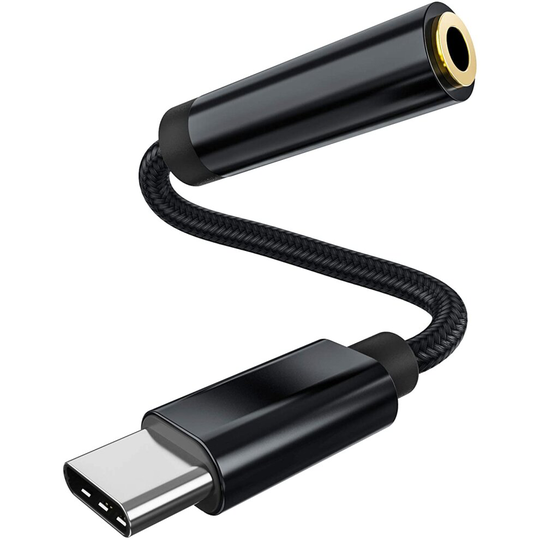 USB C to 3.5mm Headphone Jack Adapter DAC, Type C Earphone Audio Mic Aux Cable Compatible with Samsung S20 Ultra S10 Note10+ A90,Google Pixel 4,Huawei