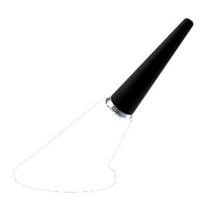 100% Copper Antenna Bite Aero VIII, length 55mm - black AS AN09Z