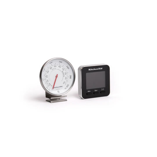 KitchenAid Set of Oven Thermometer and Magnetic Digital Timer