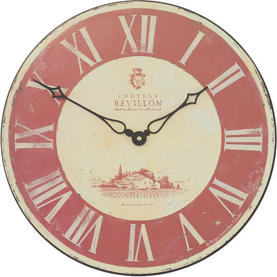 36cm French Vineyard Revillon Wall Clock
