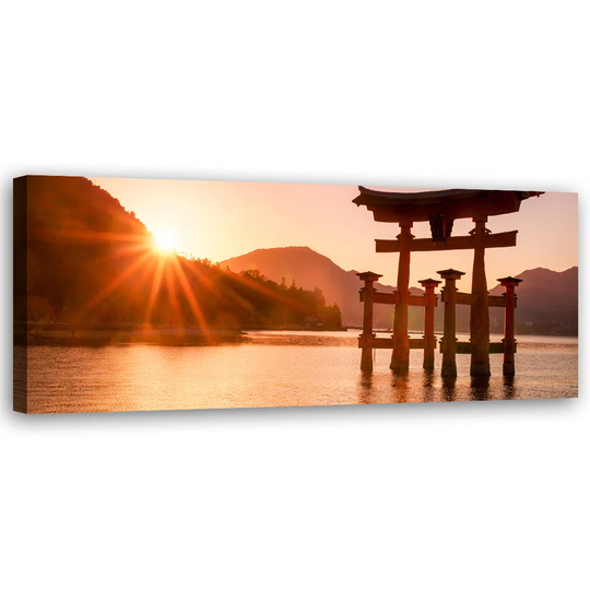 Canvas Print, Orange Landscapes 16956
