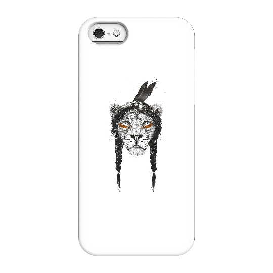 Balazs Solti Native Lion Phone Case for iPhone and Android - iPhone 5/5s - Snap Case - Matte